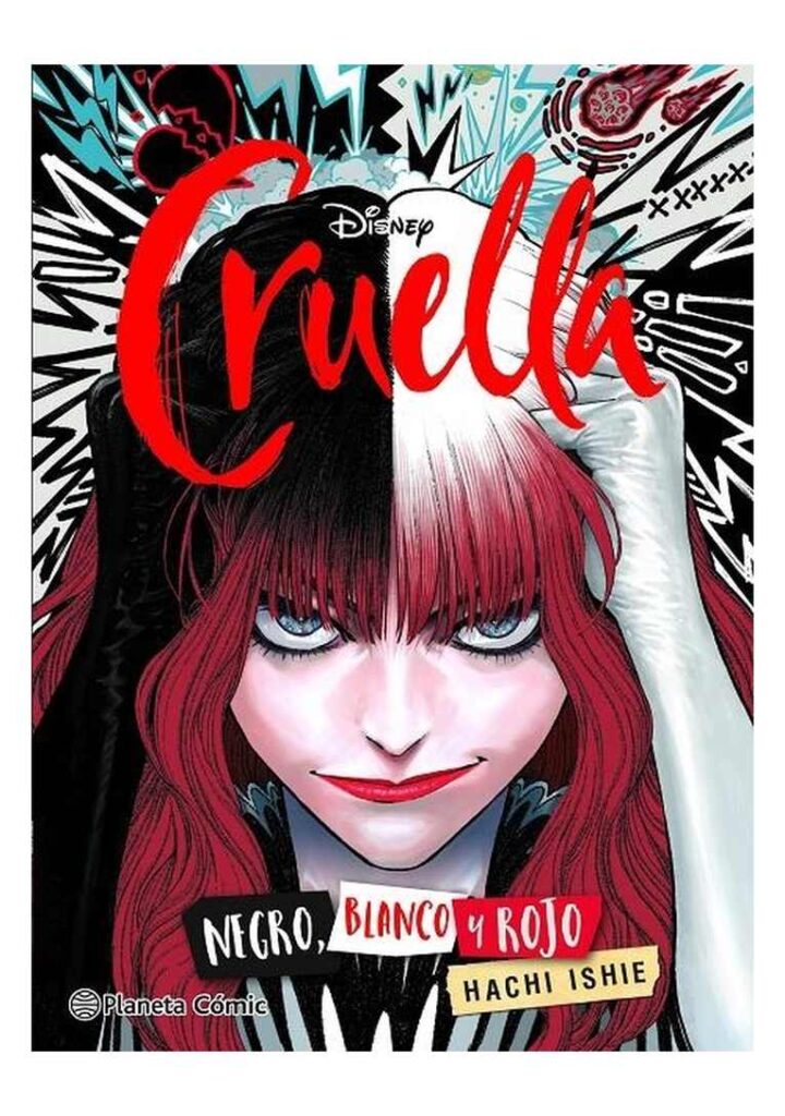 Cruella Negro, Blanco y Rojo - Planeta Comic España
