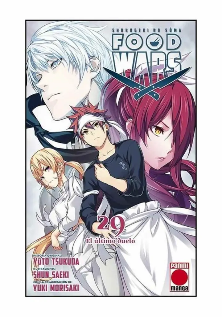 Food Wars, Shokugeki no Soma 29 - Panini Comics España