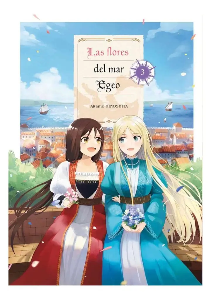 Las Flores del Mar Egeo 03 - Arechi Manga