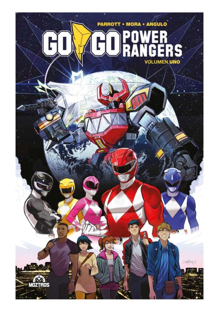 Go Go Power Rangers 01 - Moztros Argentina