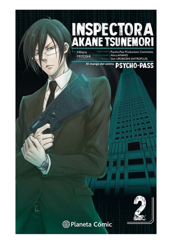 Psycho Pass, Inspectora Akane Tsunemori 02 - Planeta Comic España