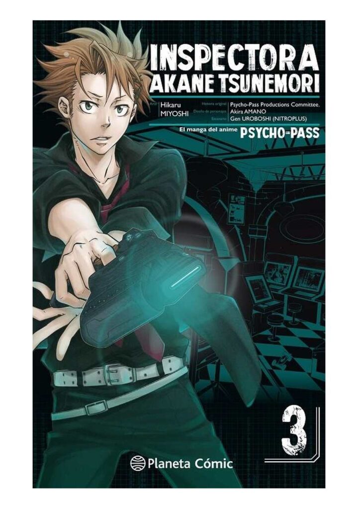 Psycho Pass Inspectora Akane Tsunemori 03 - Planeta Comic España