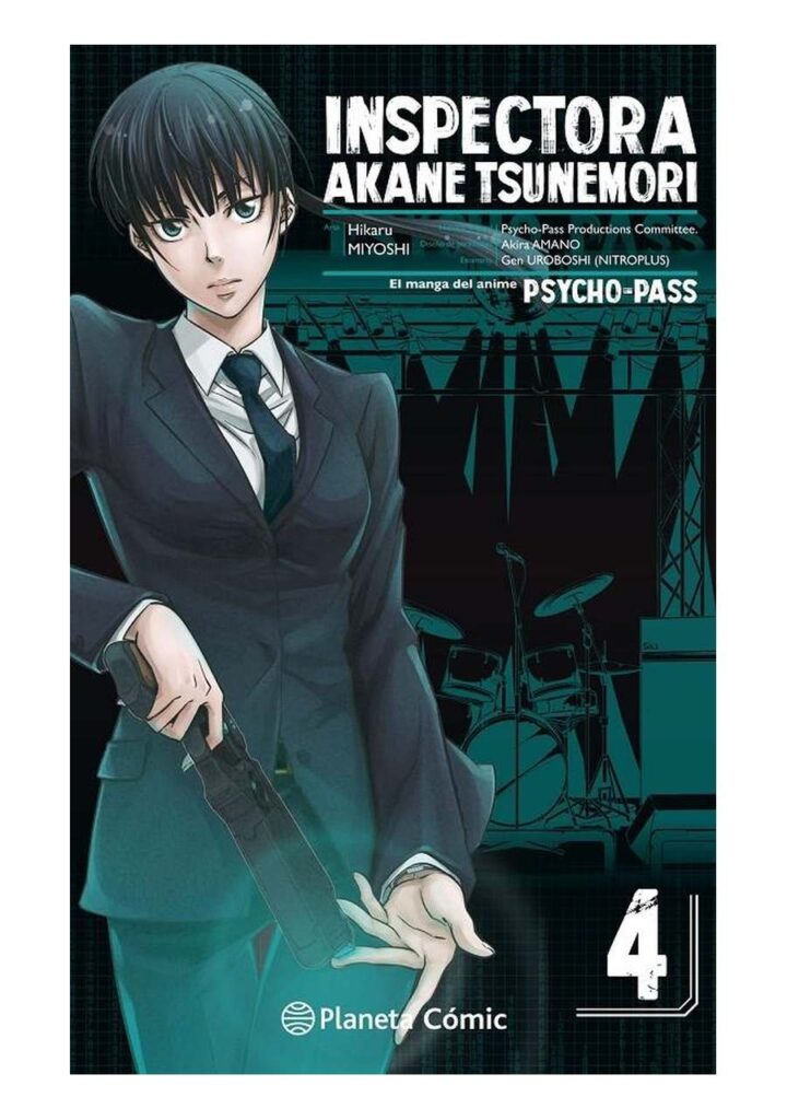 Psycho Pass: Inspectora Akane Tsunemori 04 - Planeta Comic España