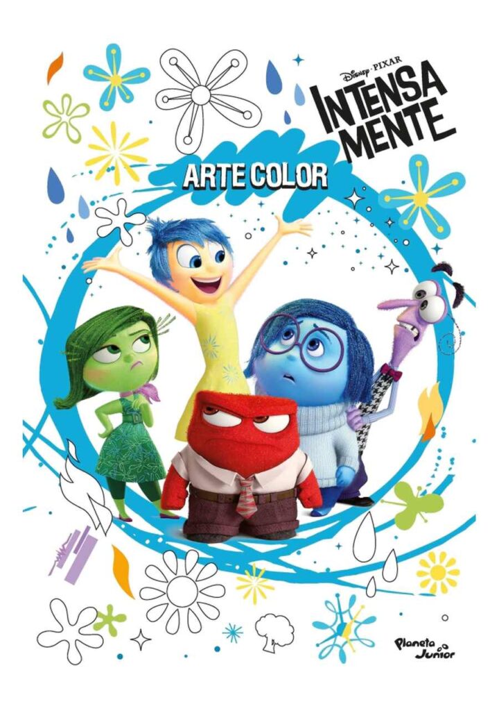 Intensamente. Arte Color Con Frases - Planeta Comic Argentina