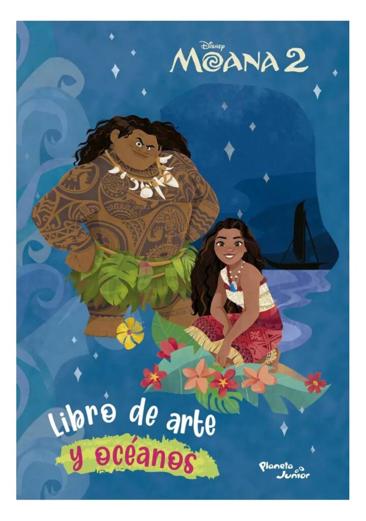 Moana 2. Libo de Arte y Oceanos - Planeta Comic Argentina