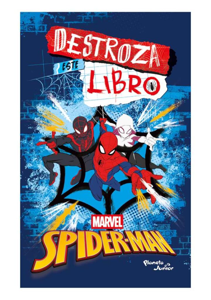 Destroza Este Libro. Spiderman - Planeta Comic Argentina