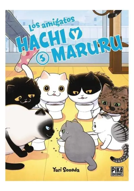 Los Amigatos Hachi y Maruru 05 - Pika Ediciones