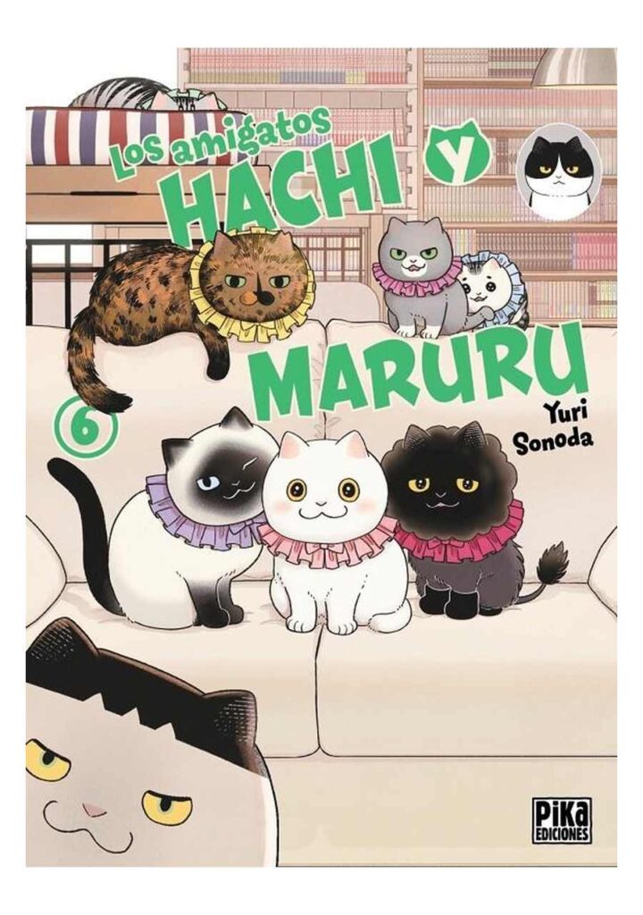 Los Amigatos Hachi y Maruru 06 - Pika Ediciones
