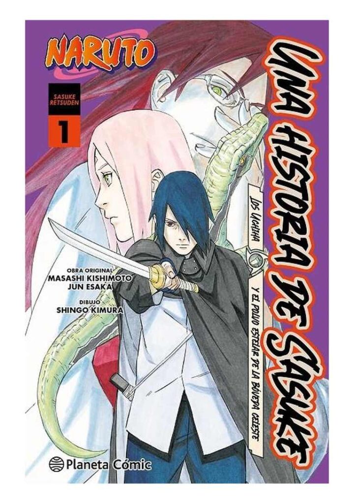 Naruto Sasuke Retsuden 01 - Planeta Comic España