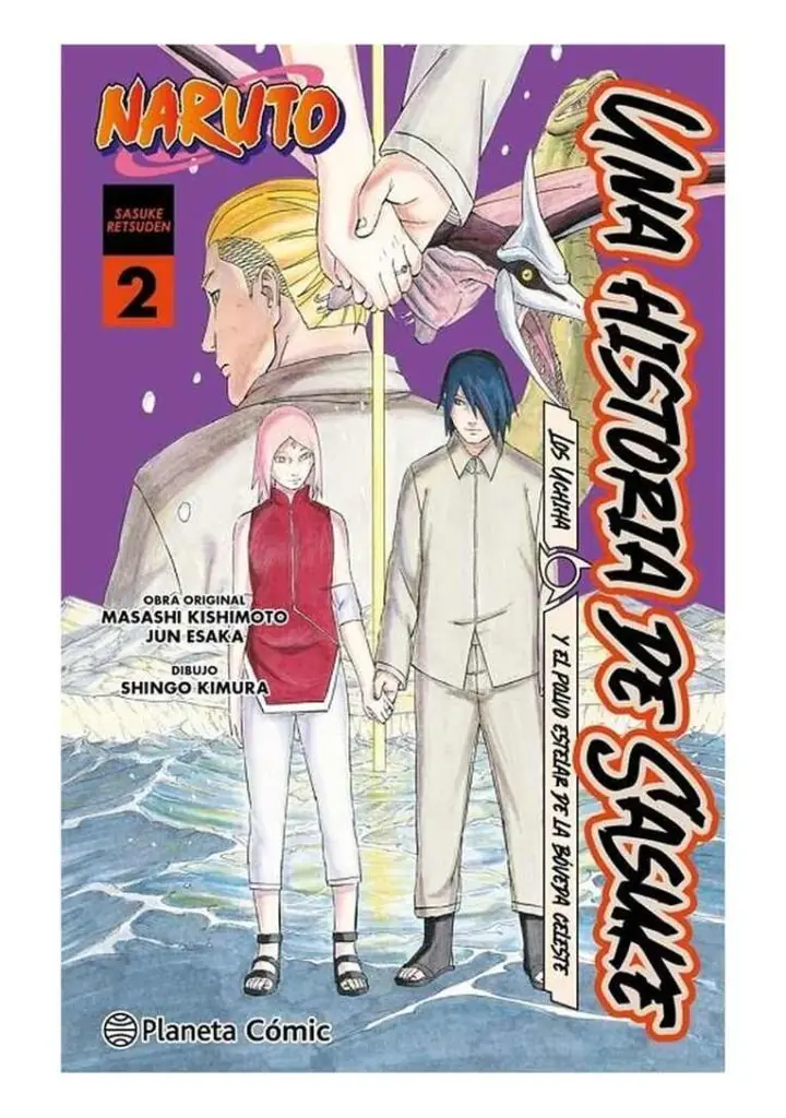 Naruto Sasuke Retsuden 02 - Planeta Comic España