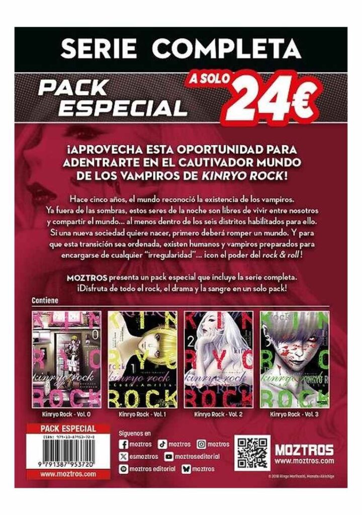 Kinryo Rock Pack Especial - Moztros España