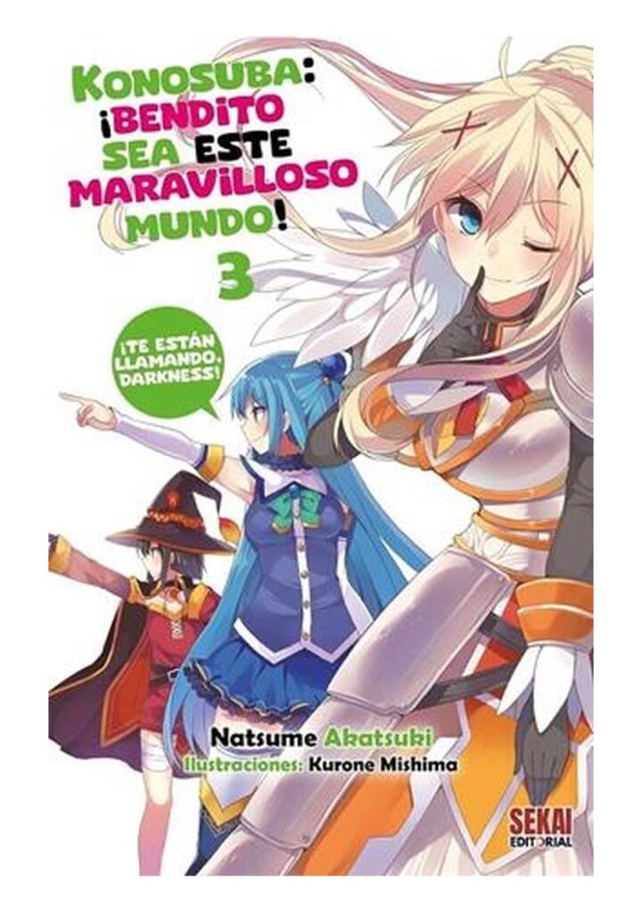 Konosuba Novela 03 ¡bendito Sea Este Maravilloso Mundo! - Sekai Editorial