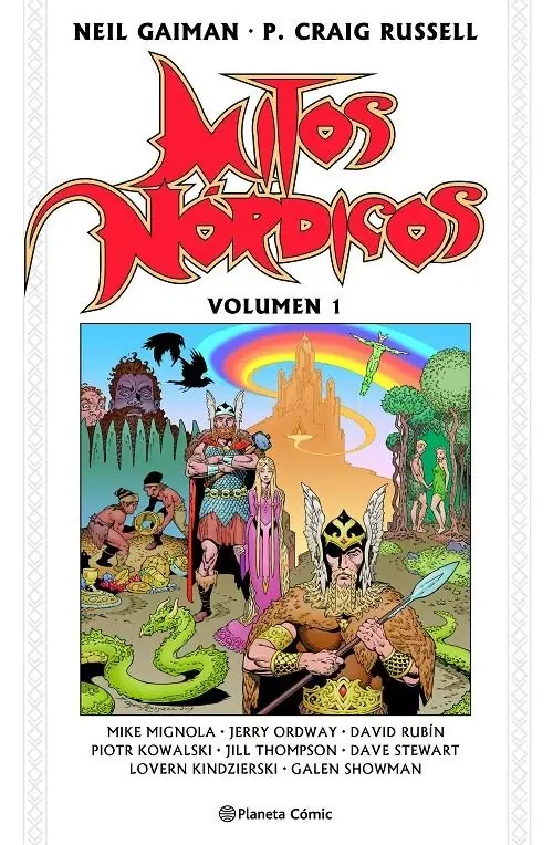 Biblioteca Neil Gaiman, Mitos Nórdicos 01 – Planeta Comic Espana