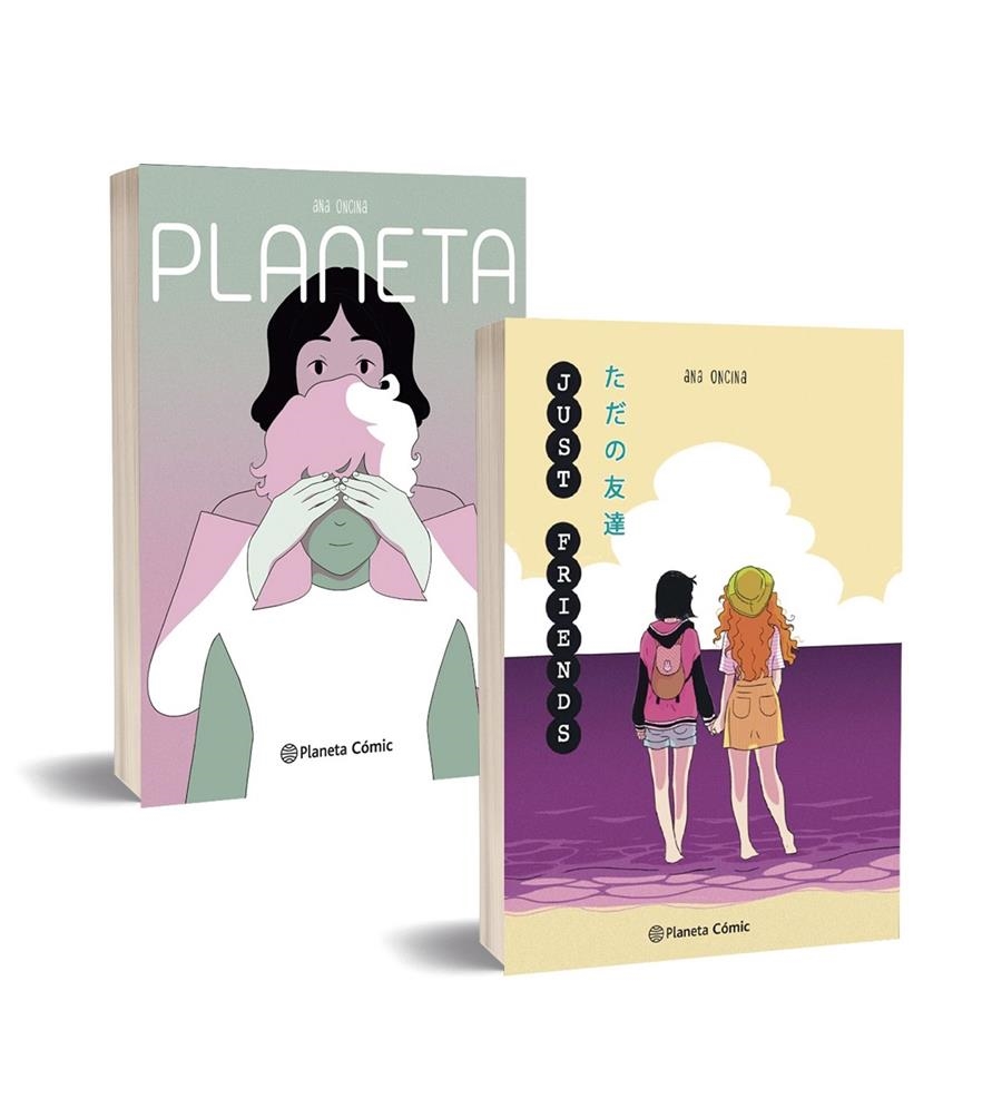 Estuche Planeta Manga Ana Oncina Planeta y Just Friends – Planeta Comic Espana