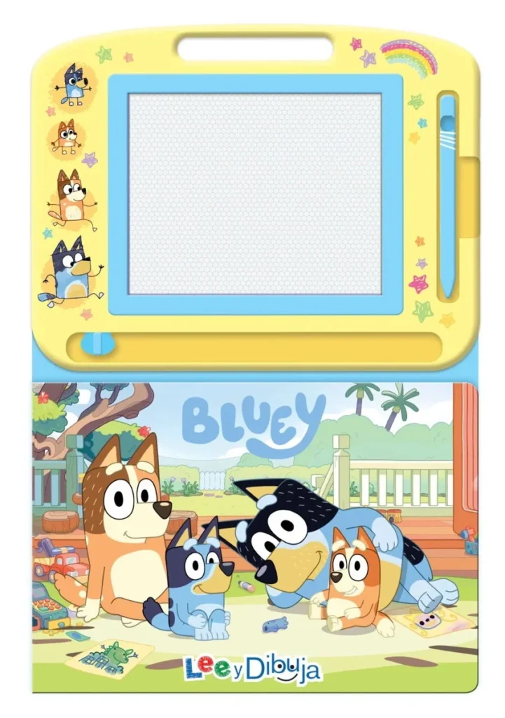 Bluey. Lee y dibuja