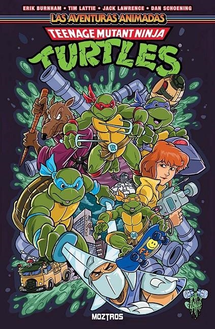 Teenage Mutant Ninja Turtles, las Aventuras Animadas 02 – Moztros Espana