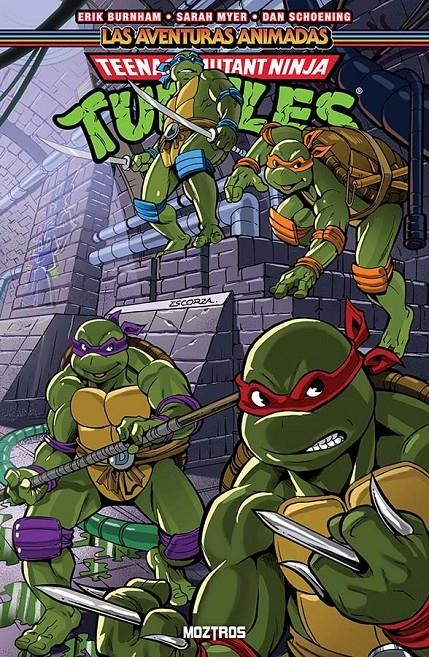 Teenage Mutant Ninja Turtles, las Aventuras Animadas 03 – Moztros Espana