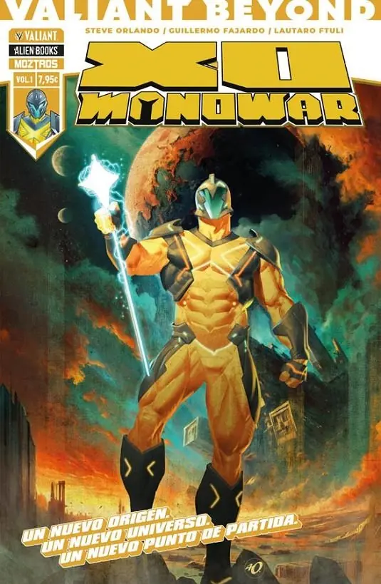 Valiant Beyond, X-o Manowar 01 – Moztros Espana