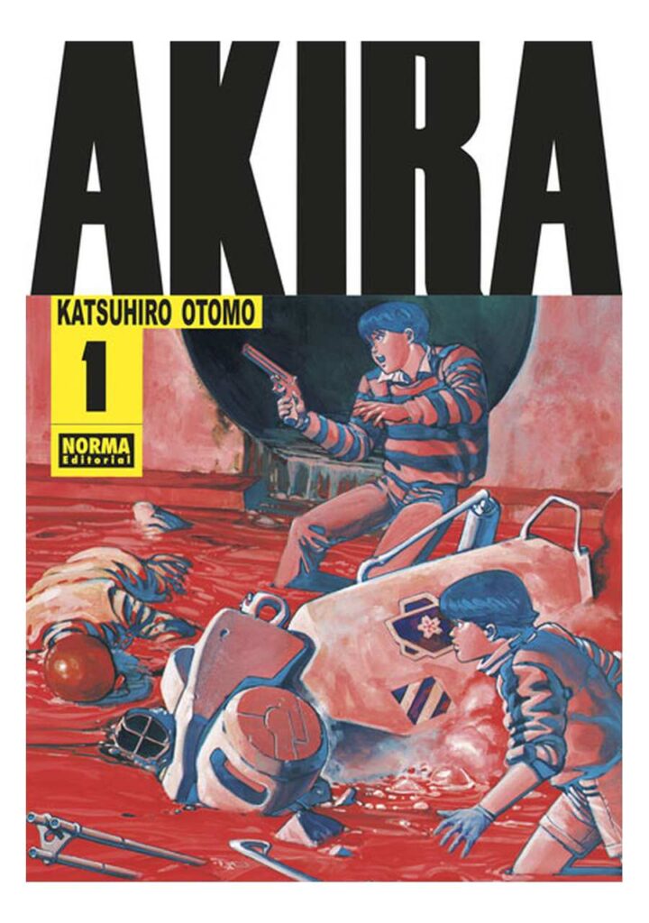 AKIRA 01 (Portada a Color - Páginas en B/N)