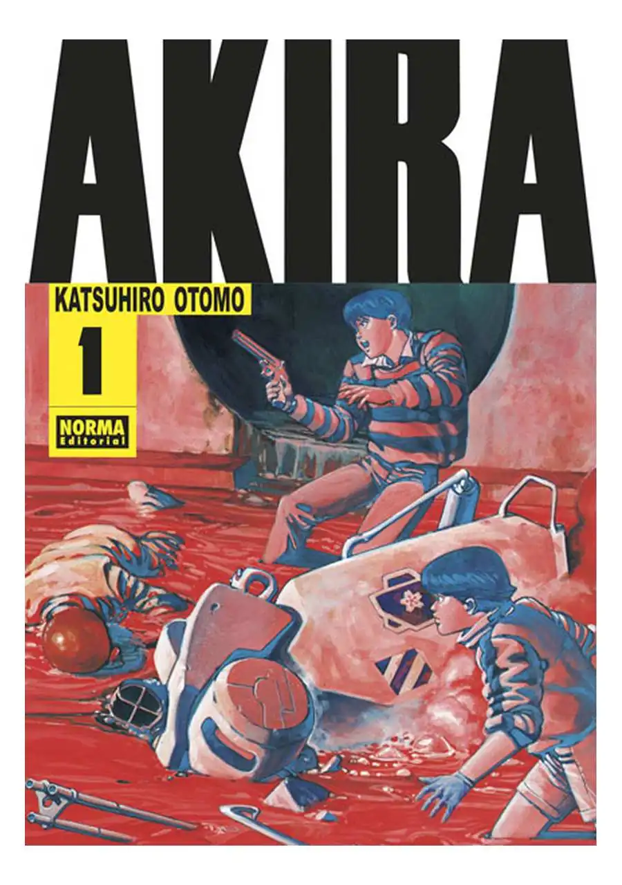 AKIRA 01 (Portada a Color - Páginas en B/N)
