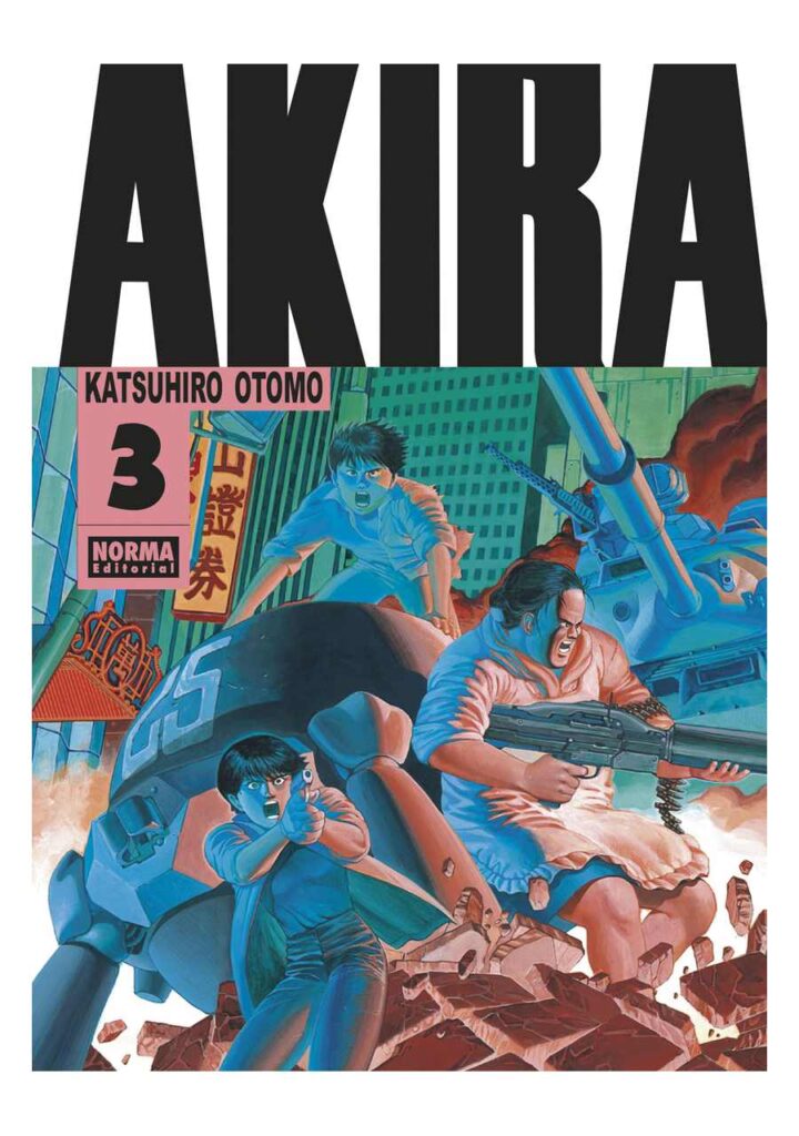 AKIRA 03 (Portada a Color - Páginas en B/N)