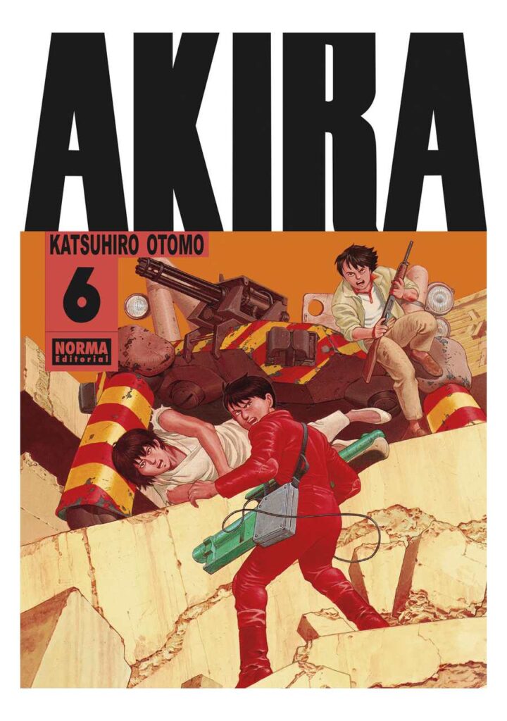 AKIRA 06 (Portada a Color - Páginas en B/N)