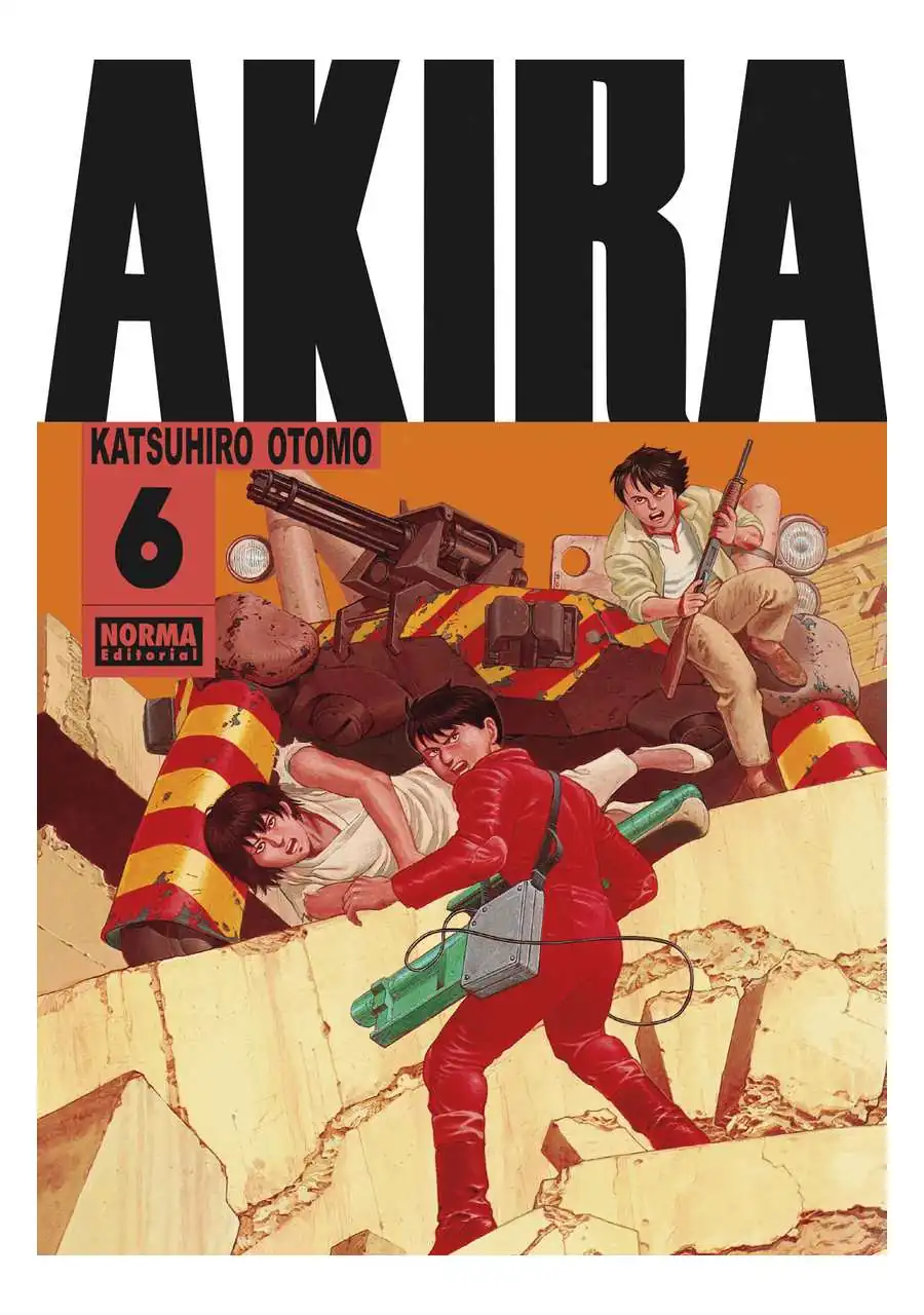 AKIRA 06 (Portada a Color - Páginas en B/N)