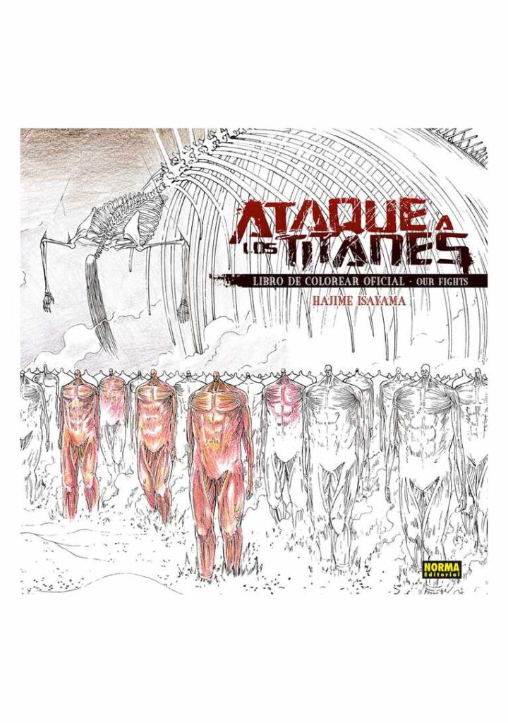 Ataque a los Titanes. Libro de Colorear Oficial 01