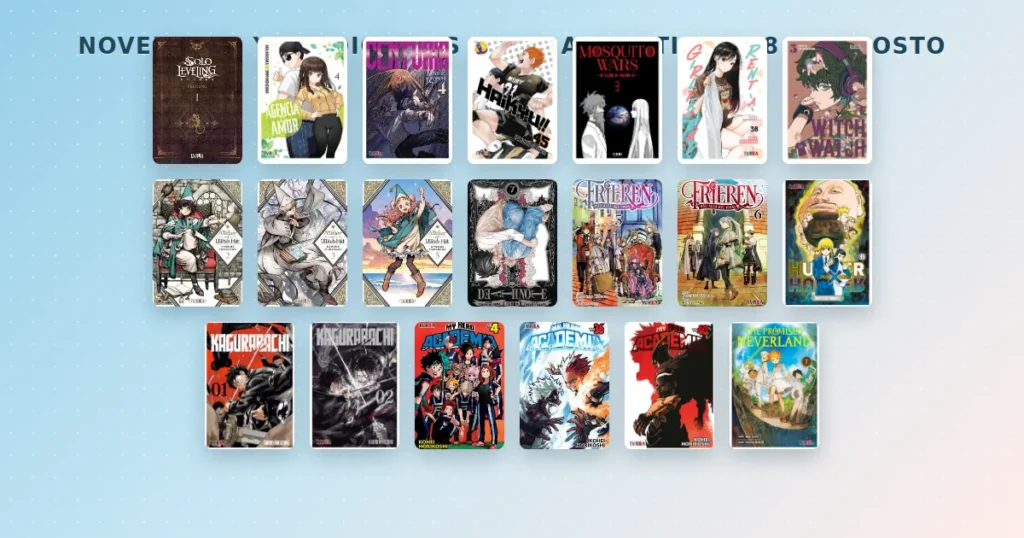 Novedades y reediciones Ivrea Argentina — 28 de agosto