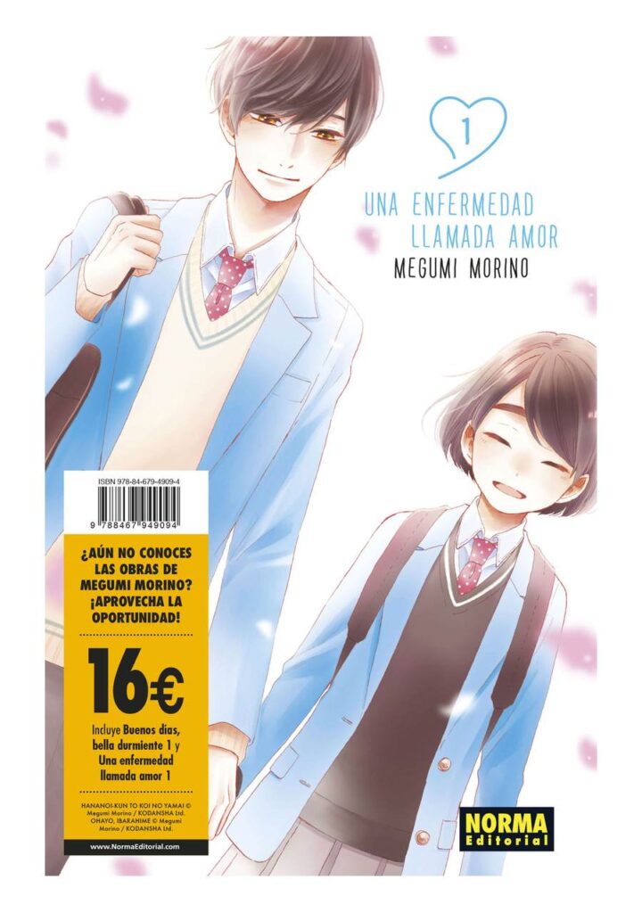 Pack una Enfermedad Llamada Amor 01 + Buenos Días Bella Durmiente 01