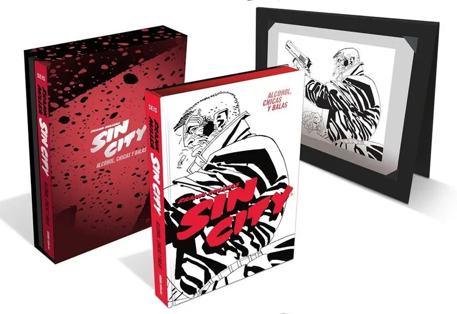 Sin City 06 (Alcohol, Chicas y Balas Edición de Lujo) - Editorial Norma