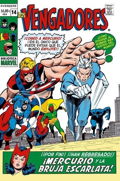 Biblioteca Marvel los Vengadores 14 (De 1970) – Panini Comics España