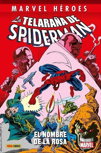Coleccionable Héroes Marvel 136 (La Telaraña de Spiderman, el Nombre de la Rosa) – Panini Comics España