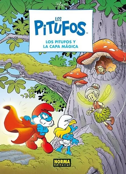 Los Pitufos 43 (Los Pitufos y la Capa Mágica) - Editorial Norma