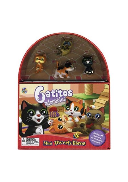 Gatitos adorables mini diverti-libros