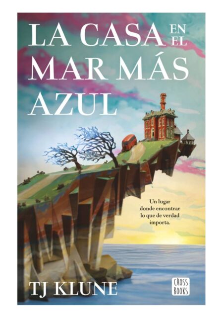 La casa en el mar más azul