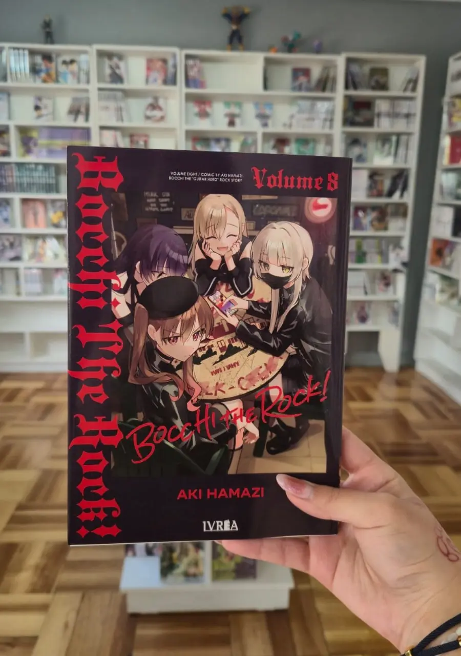 Bocchi the Rock 08 - ejemplar real en la tienda de Dame Mi Manga