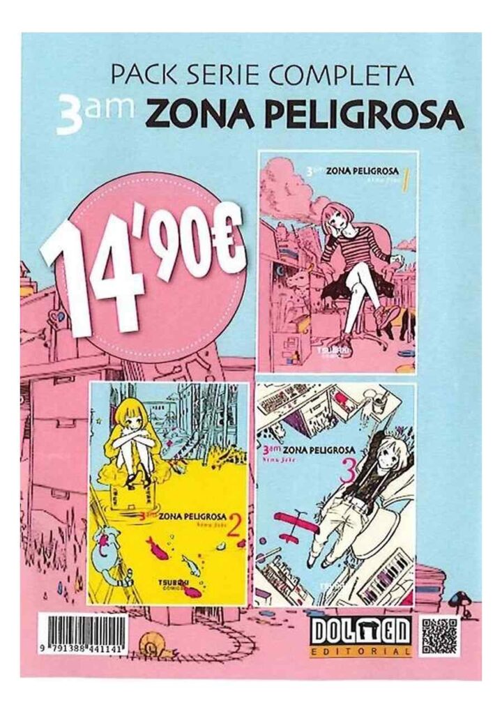 Pack 3am Zona Peligrosa 1 a 3 – Tsubaki Comics