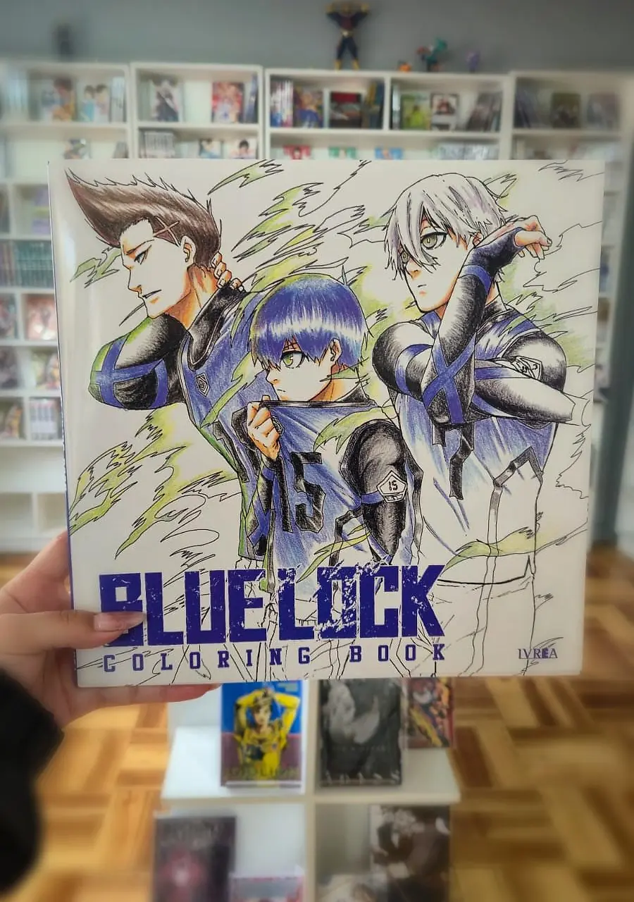 Blue Lock Coloring Book - Ivrea Argentina - ejemplar real en la tienda de Dame Mi Manga