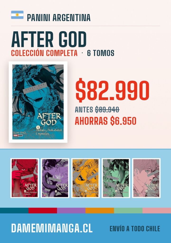 After God Colección Completa (6 tomos) – Panini Argentina