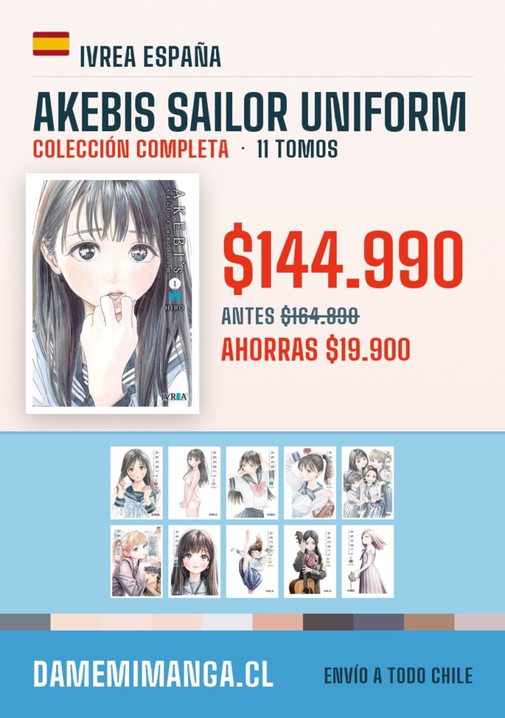 Akebis Sailor Uniform Colección Completa (11 tomos) – Ivrea España