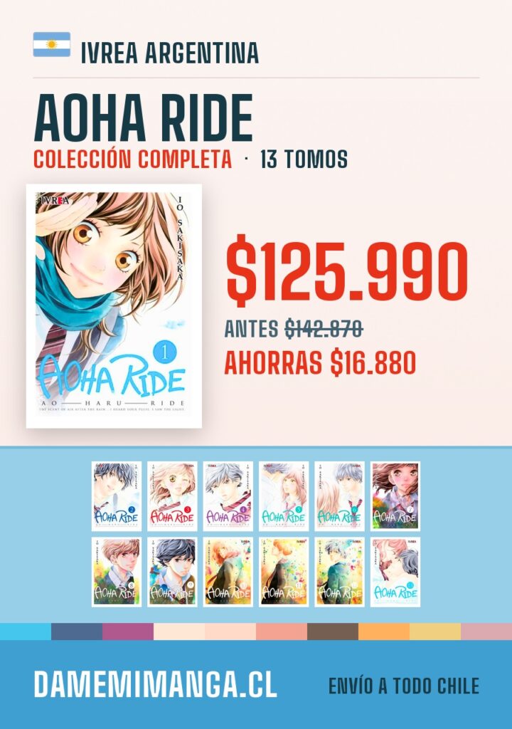 Aoha Ride Colección Completa (13 tomos) – Ivrea Argentina