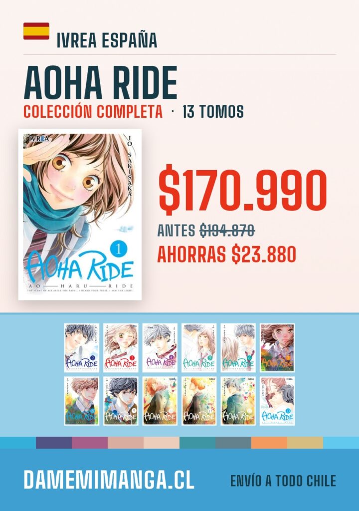 Aoha Ride Colección Completa (13 tomos) – Ivrea España
