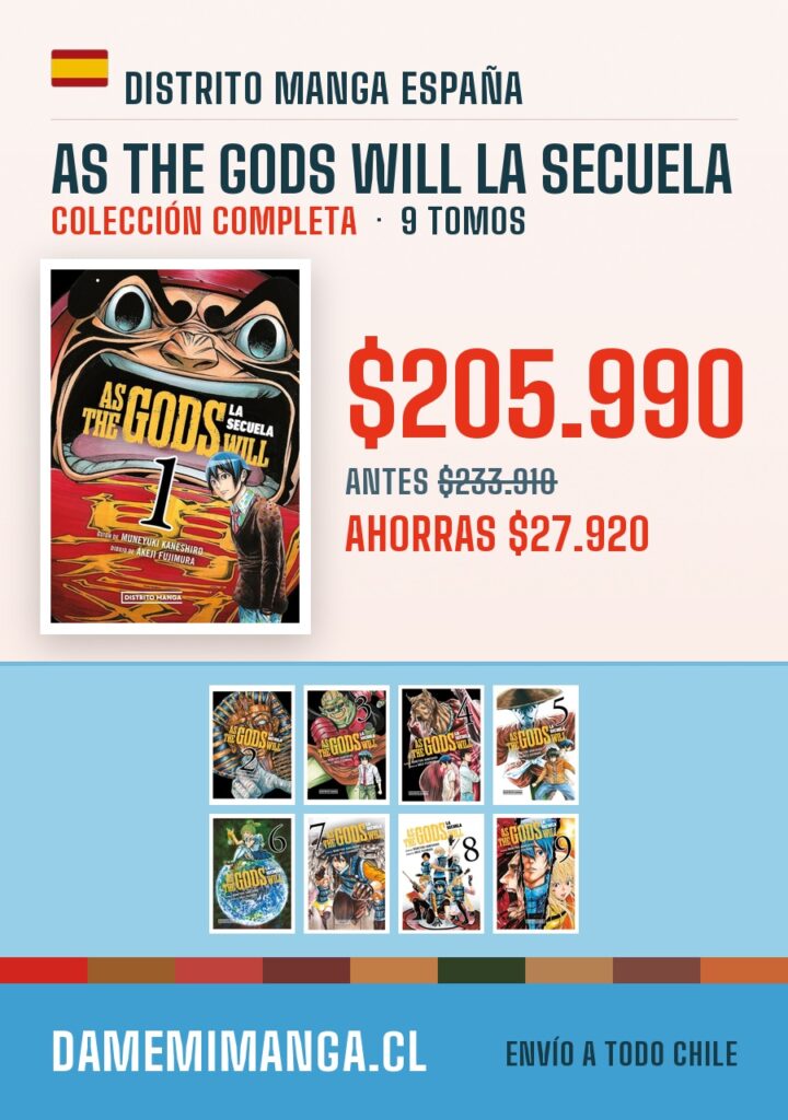 As The Gods Will La Secuela Colección Completa (9 tomos) – Distrito Manga España