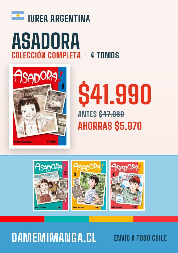 Asadora Colección Completa (4 tomos) – Ivrea Argentina