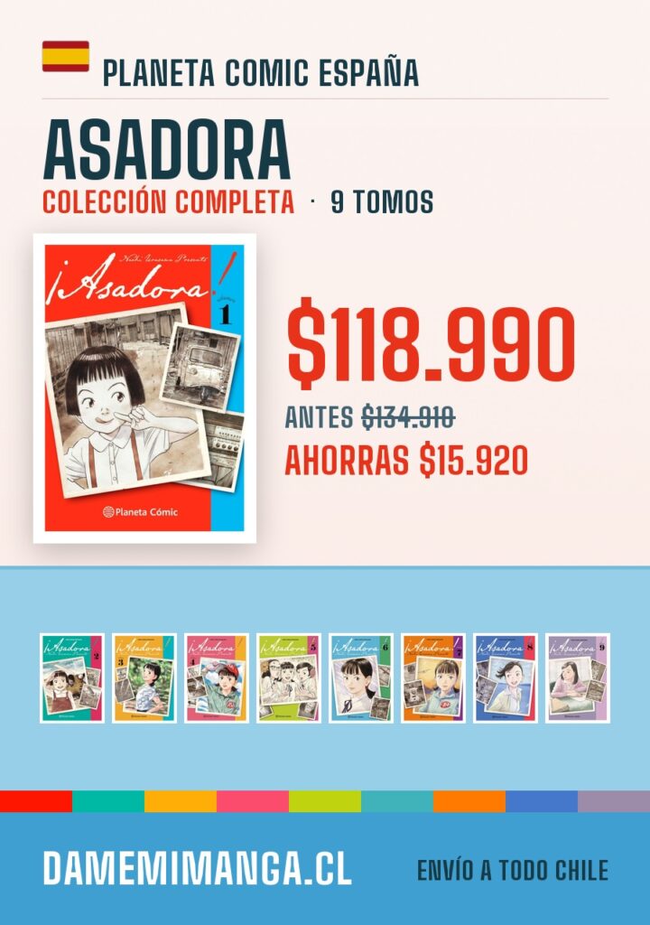 Asadora Colección Completa (9 tomos) – Planeta Comic España