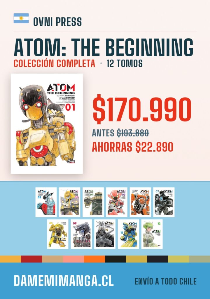 Atom: the Beginning Colección Completa (12 tomos) – Ovni Press