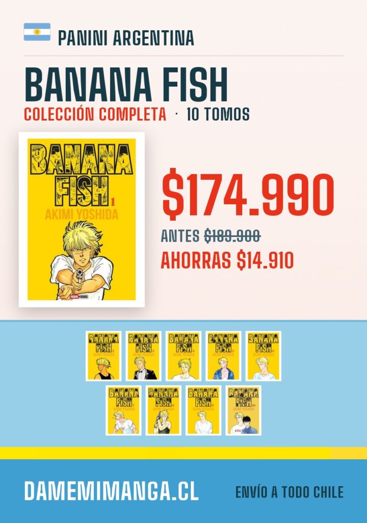 Banana Fish Colección Completa (10 tomos) – Panini Argentina