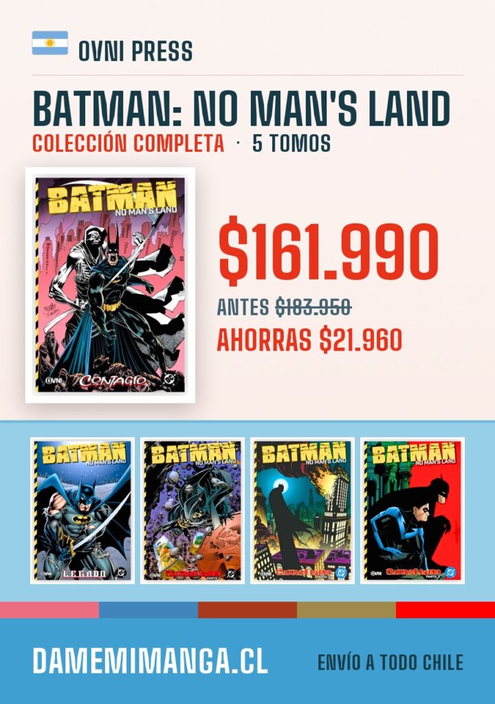 Batman: No Man's Land Colección Completa (5 tomos) – Ovni Press