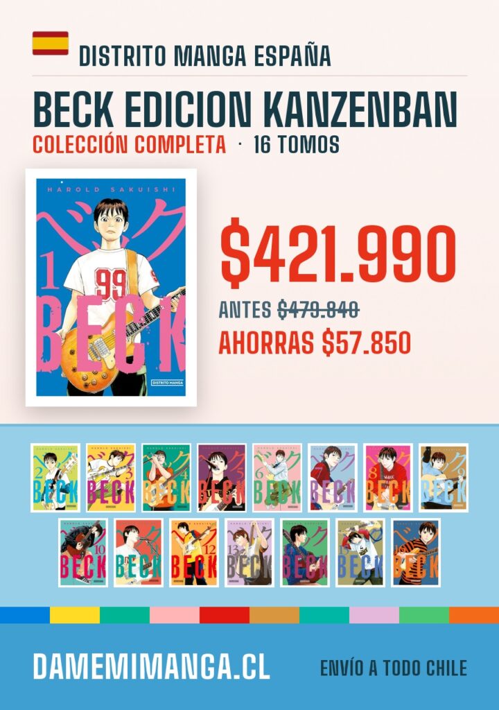 Beck Edicion Kanzenban Colección Completa (16 tomos) – Distrito Manga España